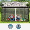 Outsunny Universal Replacement Mesh Sidewall Netting for  Gazebos and Canopy Tents